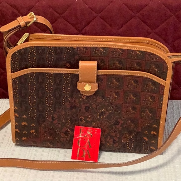 Escada multi pattern crossbody bag - Picture 1 of 16